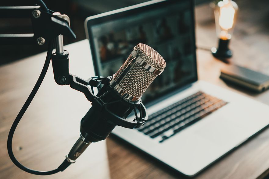 Podcast-Heimstudio