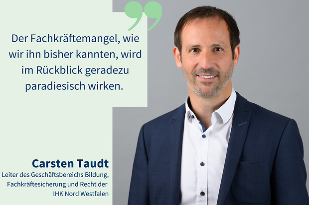 Carsten Taudt zum Fachkräftemangel