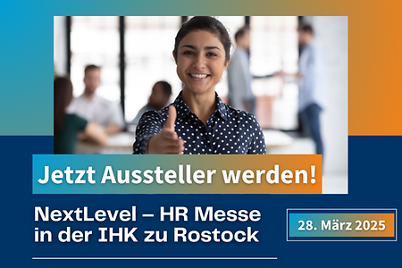 Jetzt Aussteller werden: NextLevel - HR Messe