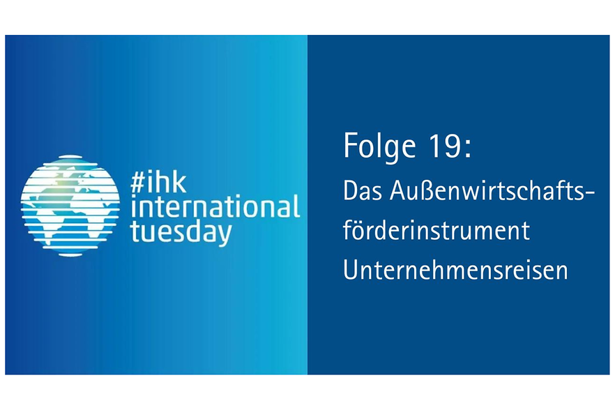Cover der Folge 19: Das Außenwirtschaftsförderinstrument Unternehmensreisen