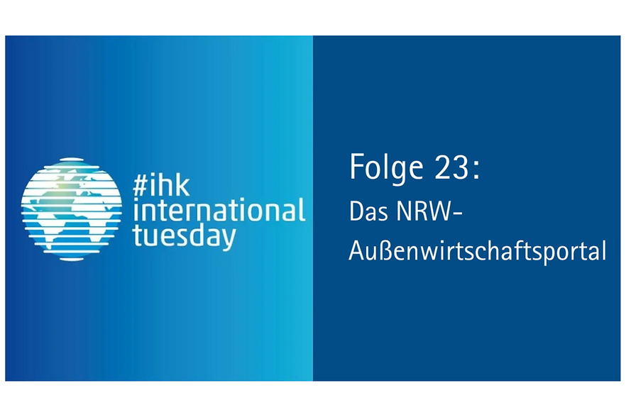 Cover der Folge 23: Das NRW-Außenwirtschaftsportal