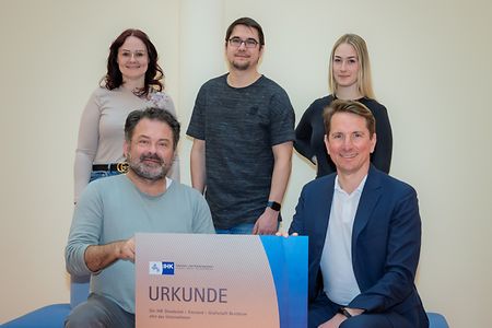 Urkunden&uuml;bergabe Naber