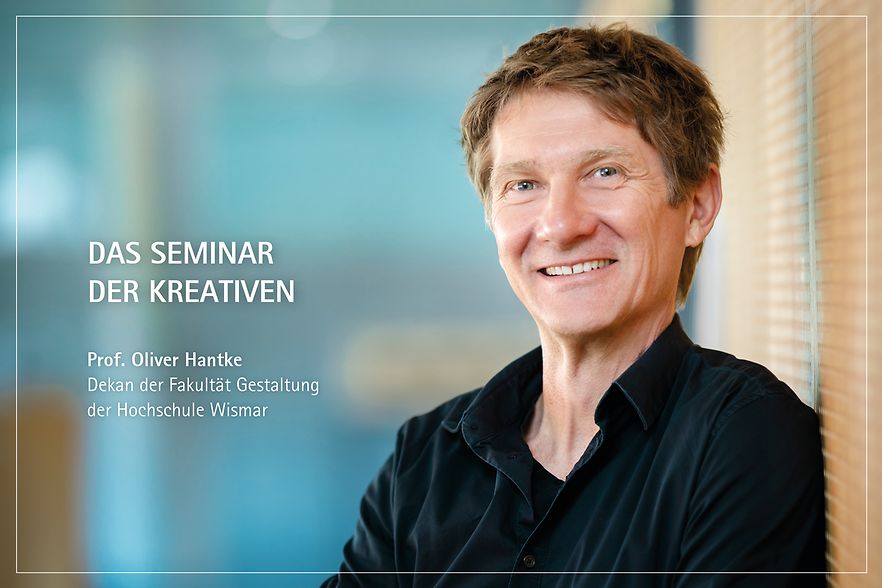 Prof. Oliver Hantke, Dekan der Fakult&auml;t Gestaltung der Hochschule Wismar