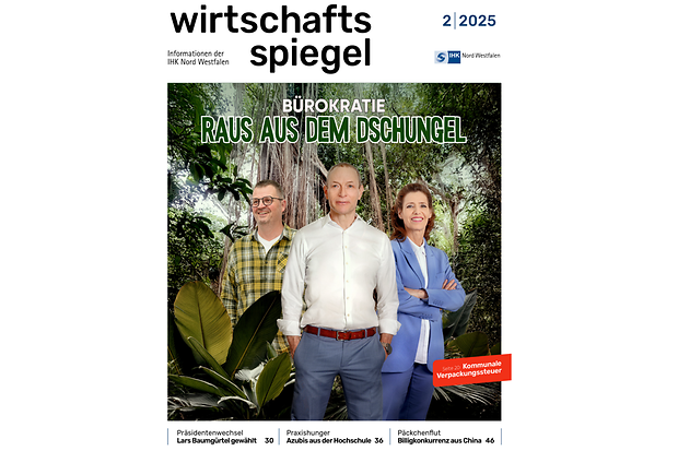 Cover zur Wirtschaftsspiegelausgabe 2