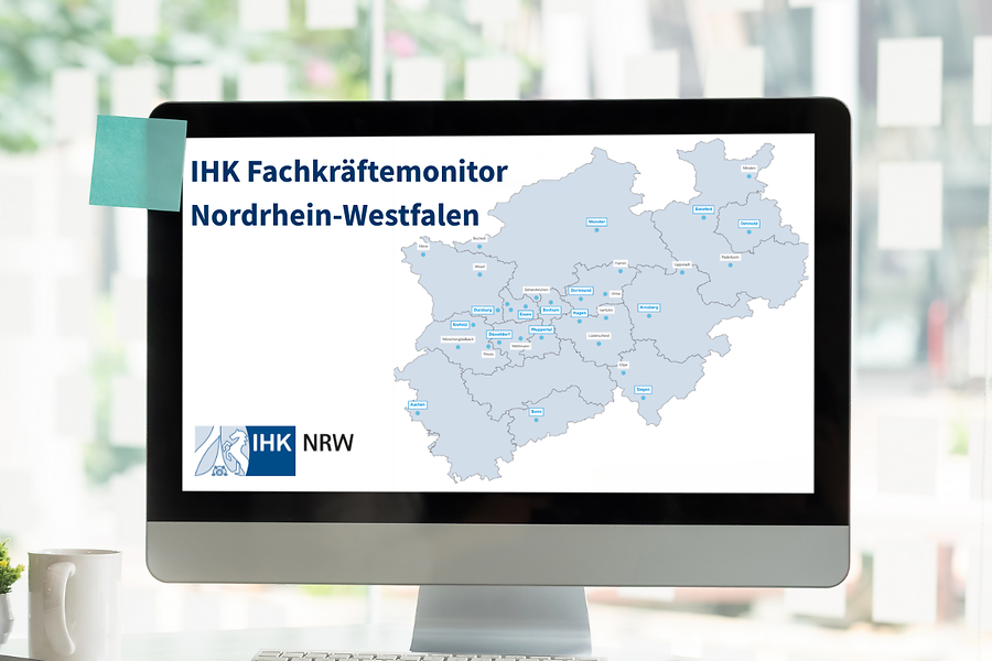 Das Bild zeigt ein Symbolbild für den NRW-Fachkräftemonitor