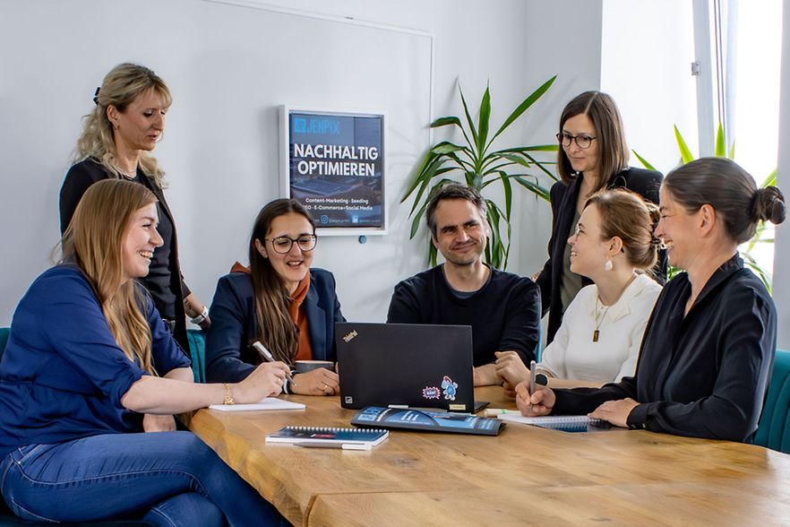 Management-Team von Jenpix