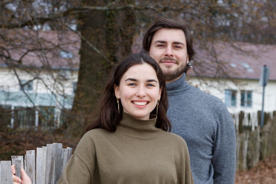 Tom Reding und Zoe Kaiser