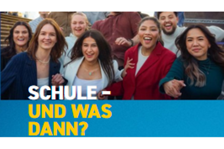 Titelbild Broschüre "Schule - und was dann?"