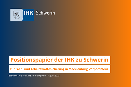 dekoratives Bild: Positionspapier der IHK zu Schwerin