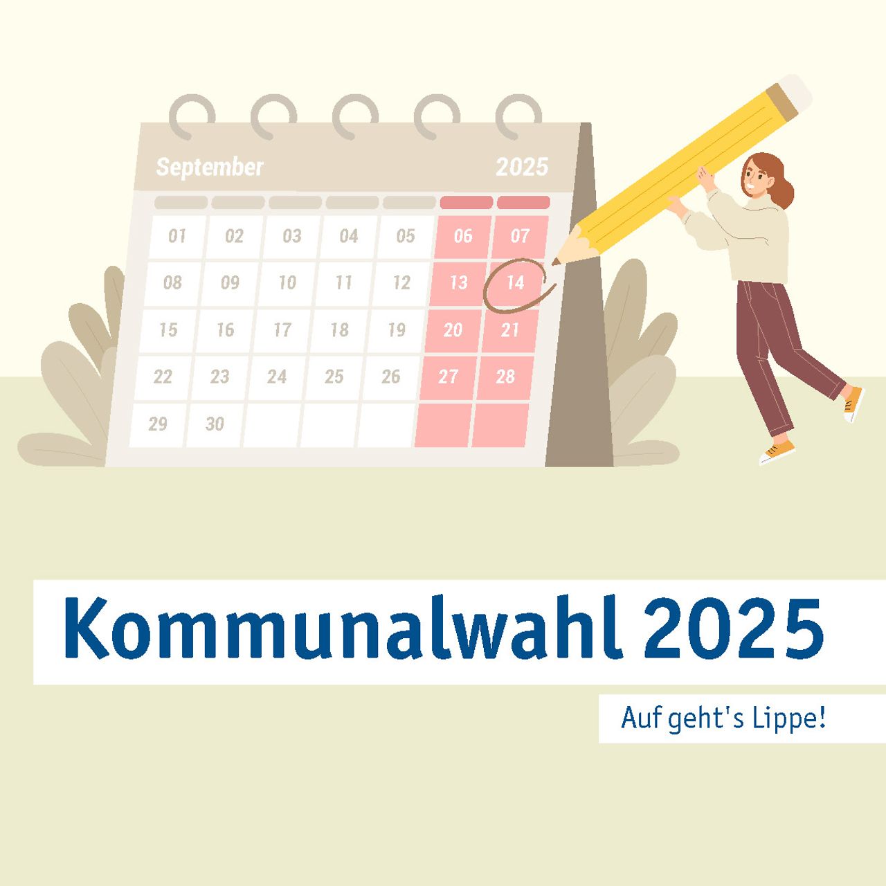 Das Bild zeigt das Titelbild der Lippe Wissen&Wirtschat für die Juli/August-Ausgabe 2025.