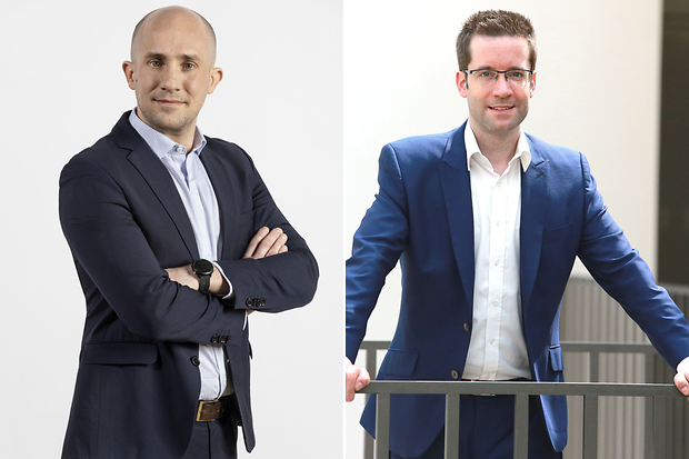 Dr. Fabian Schleithoff (l.) und Sven Wolf (r.).
Schleithoff, Wolf