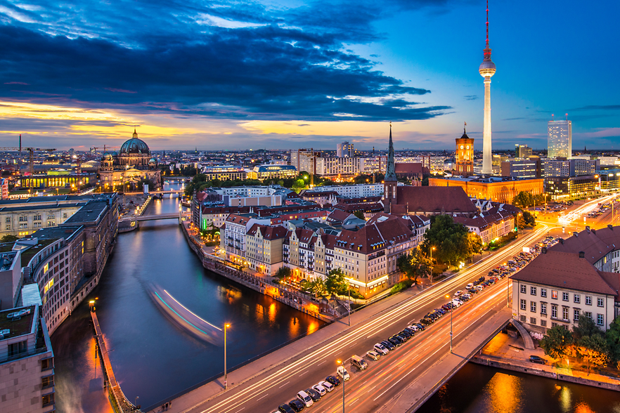 Panoramabild von Berlin