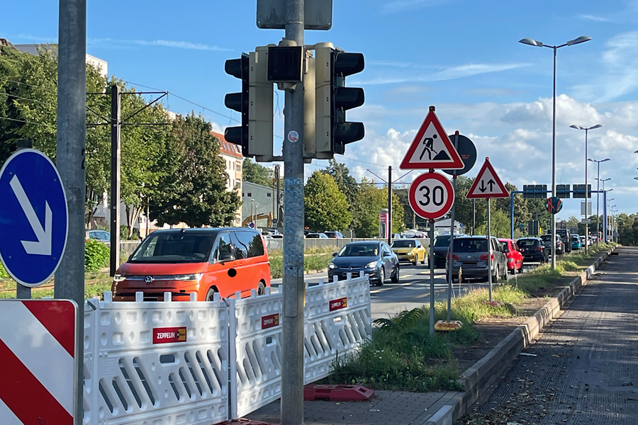 Verkehrssituation Schwerin