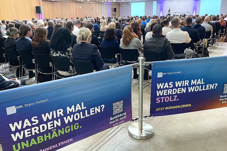 Publikum beim IHK-Ausbildungskongress