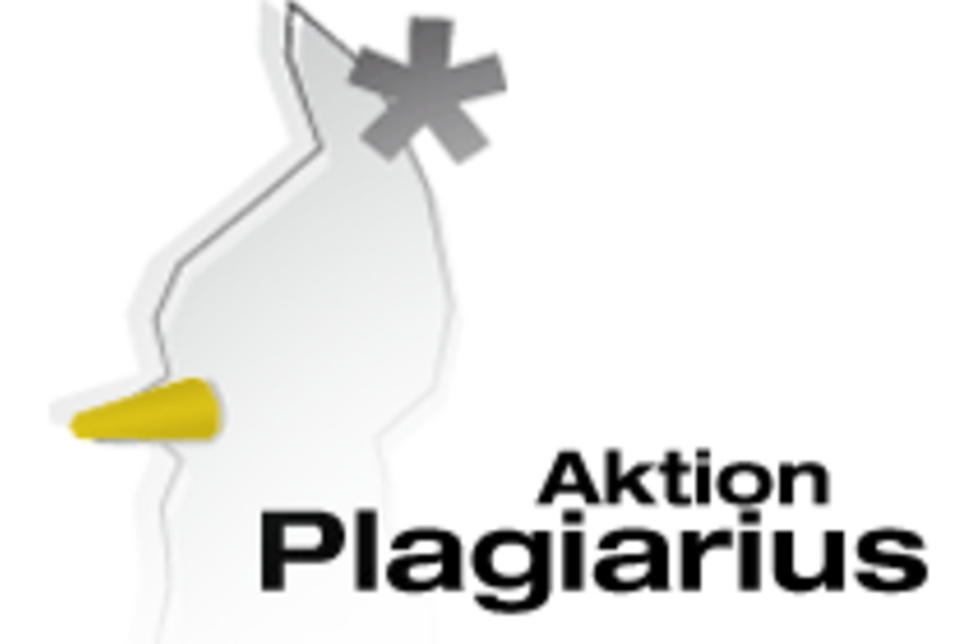 Logo des Negativpreises "Plagiarius"