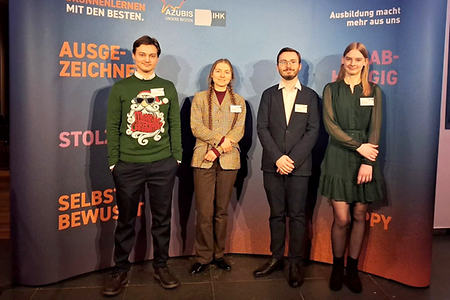 Die vier bundesbesten Azubis im Land Bremen 2025