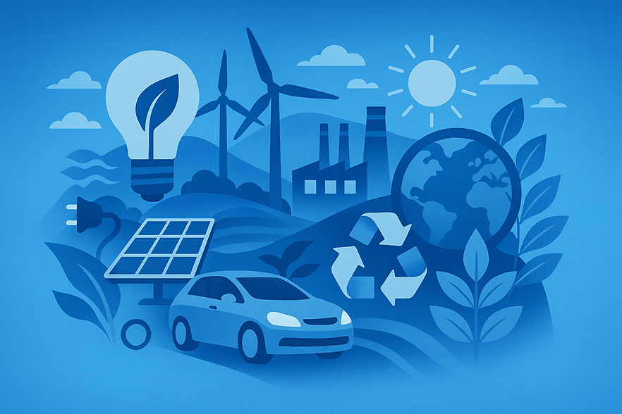 Illunstration Energie und Umwelt