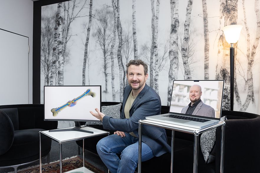 Andreas Arnegger und Frank Niemeyer