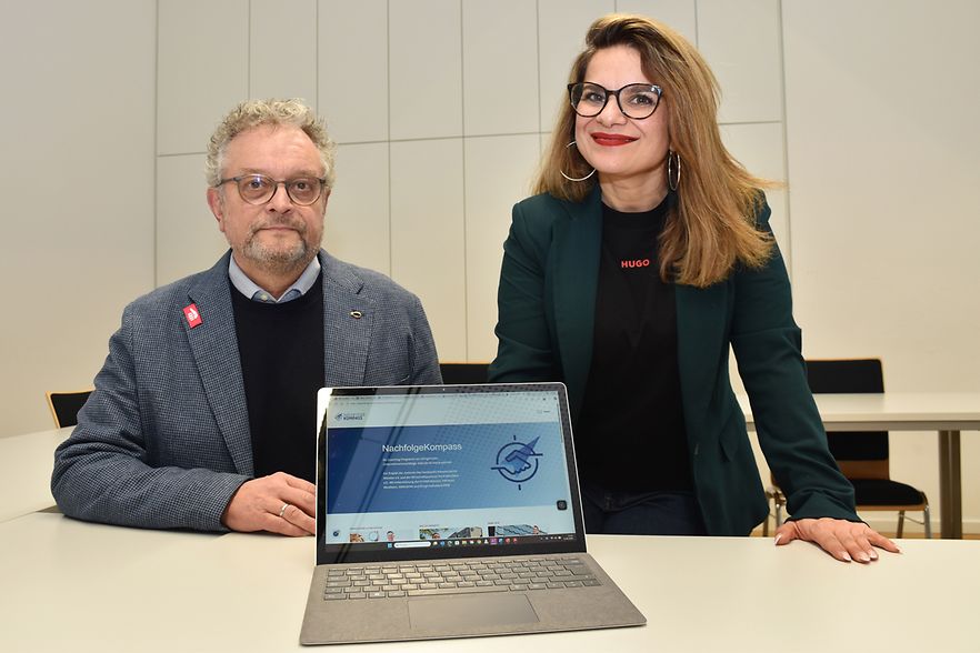 Pantea Vieira und Frank K&uuml;hn-Gerhard