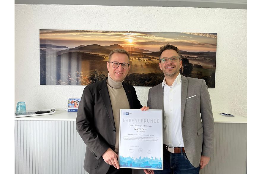 Marco Bussi und Tibor M&uuml;ller