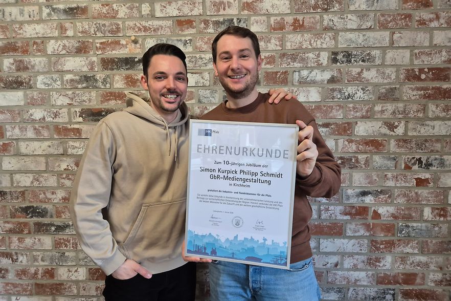 Simon Kurpick (l.) & Phillip Schmidt