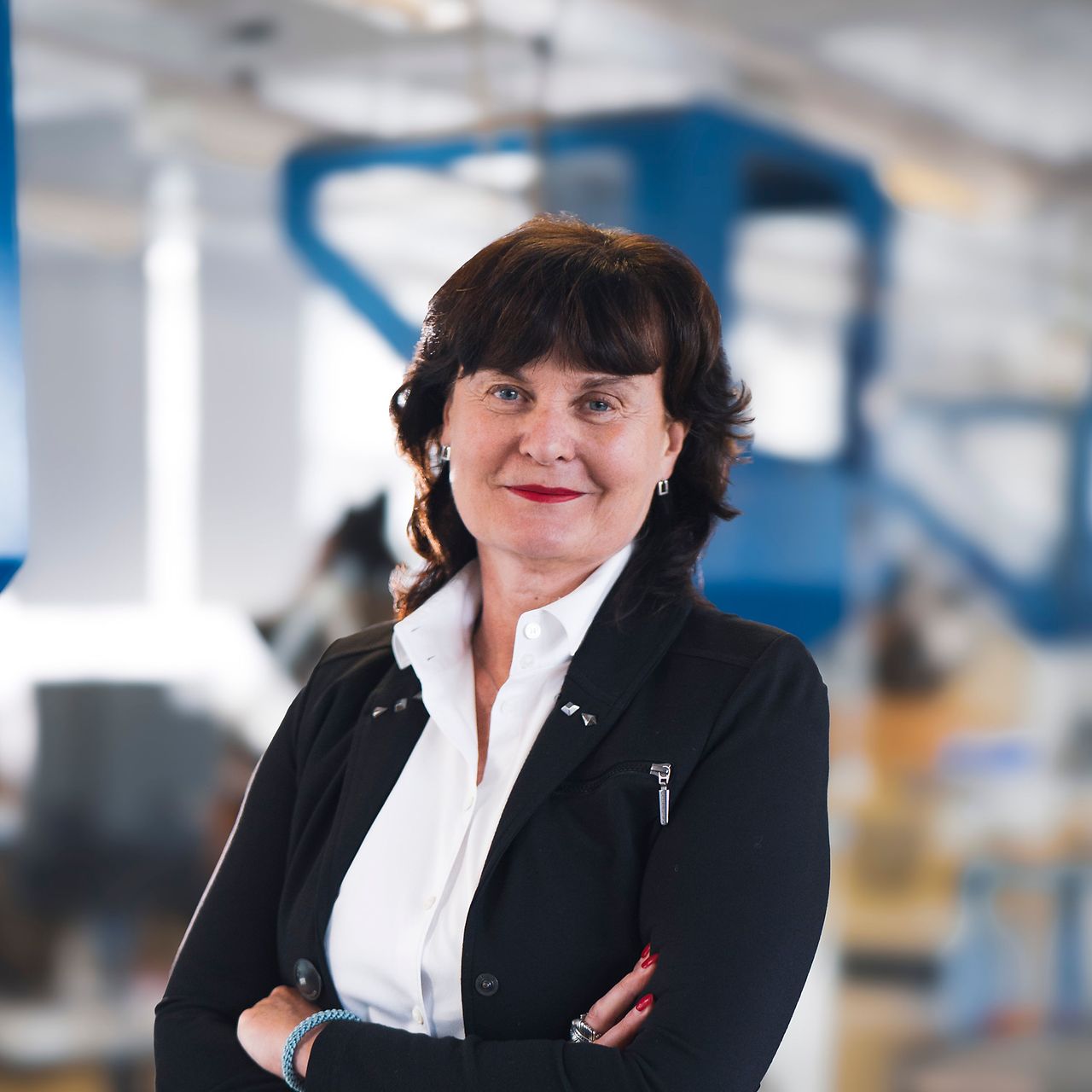 Foto einer Frau