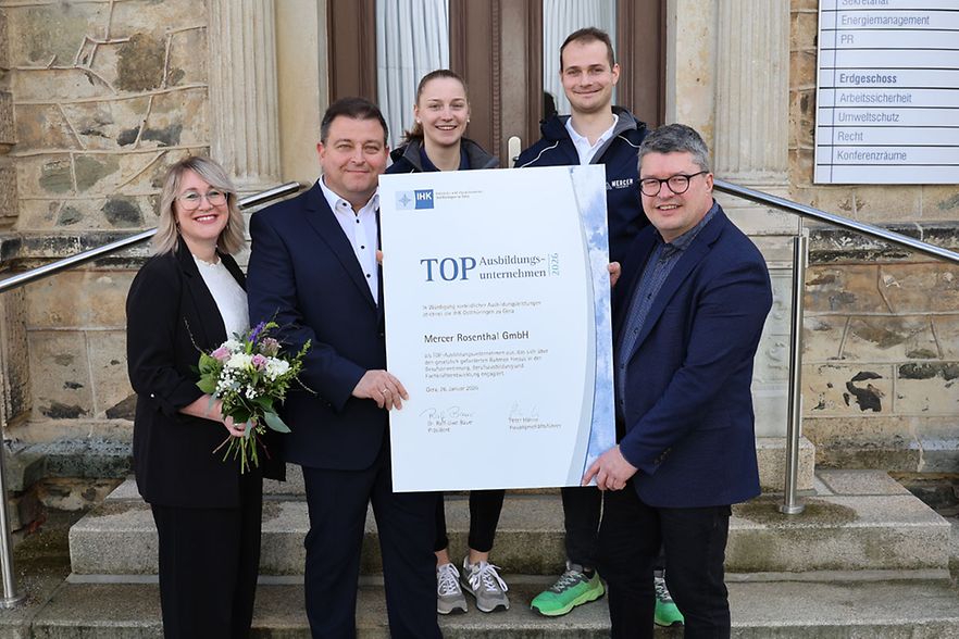 Mercer Rosenthal ist TOP-Ausbildungsunternehmen 2026