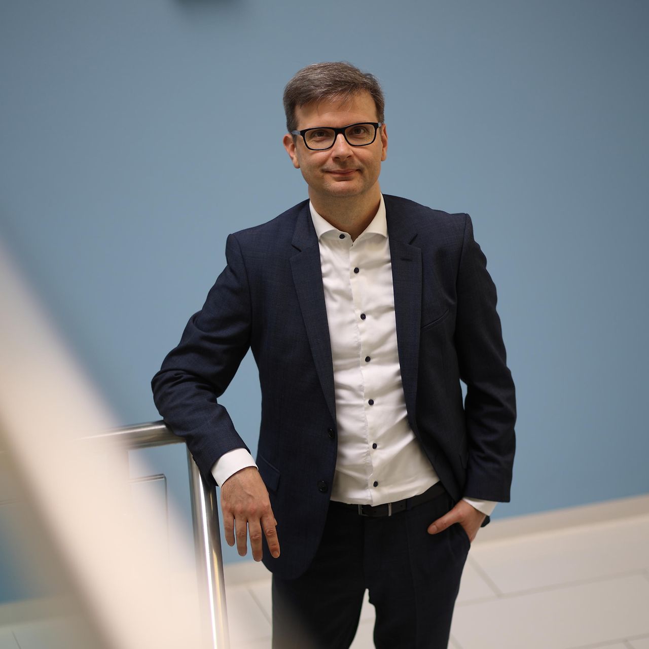Porträt IHK Halle-Dessau Präsident Sascha Gläßer
