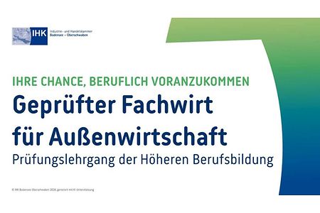 Titelseite des KI-Videos zum Gepr&uuml;ften Fachwirt f&uuml;r Au&szlig;enwirtschaft