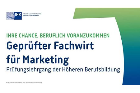 Titelseite des KI-Videos zum Gepr&uuml;ften Fachwirt f&uuml;r Marketing