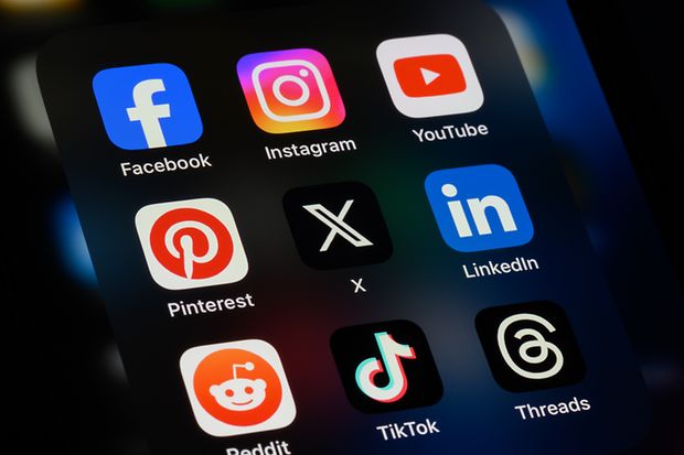 Social Media Platforms - Facebook, Instagram, YouTube, Pinterest, X, LinkedIn, Reddit, TikTok, Threads