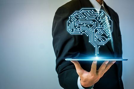 AI (artificial intelligence) concept.