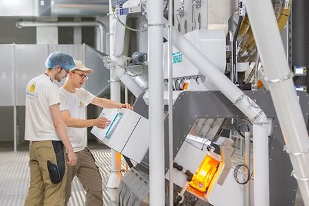 Maik, Azubi zum Verfahrenstechnologe Muehlen- und Getreidewirtschaft