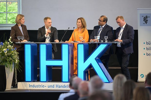 Talkrunde auf dem Sommerempfang 2026
