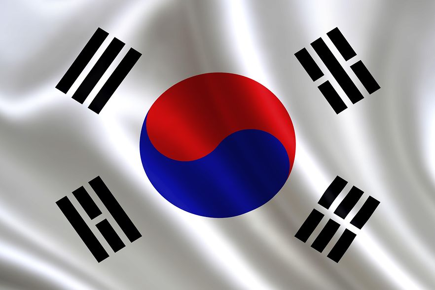Flagge von S&uuml;dkorea