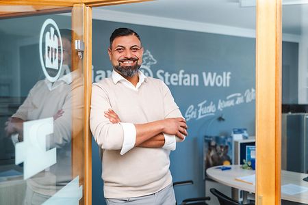Stefan Wolf, Inhaber der Allianzagentur in Kalbe (Milde)