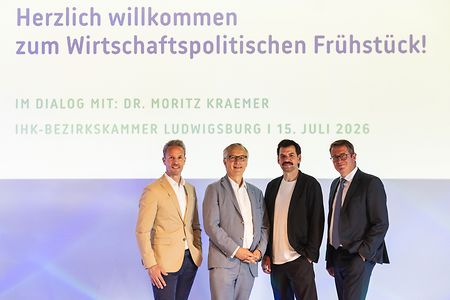 Axel Kunkel, Dr. Moritz Kraemer, Jens Kenserski, Bernd Hertweck