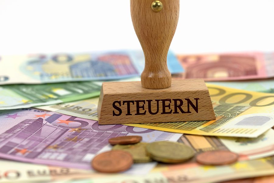Stempel mit der Aufschrift 