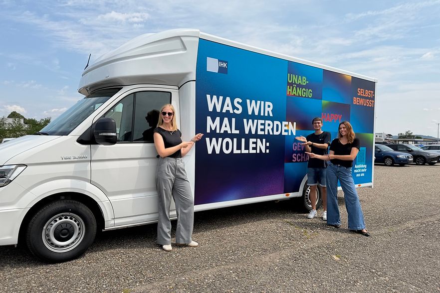 Das Ausbildungsmobil der IHK