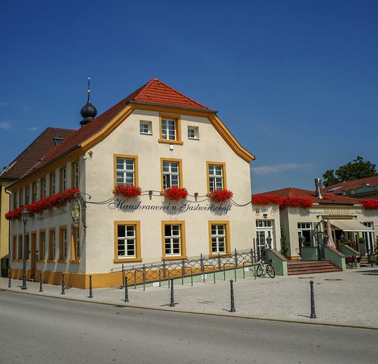 historical old buildings are located at center of speyer germany