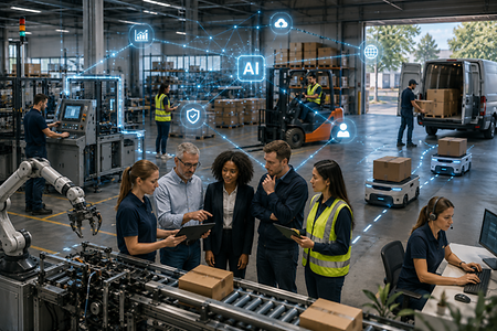 KI-Einsatz in Logistik und Produktion
