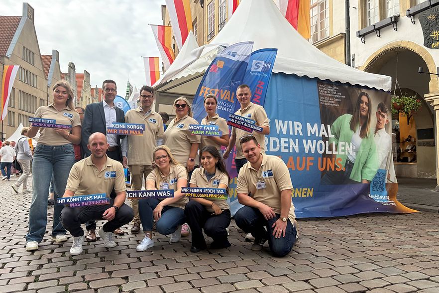 Eindr&uuml;cke IHK Nord Westfalen beim NRW-Tag 2026