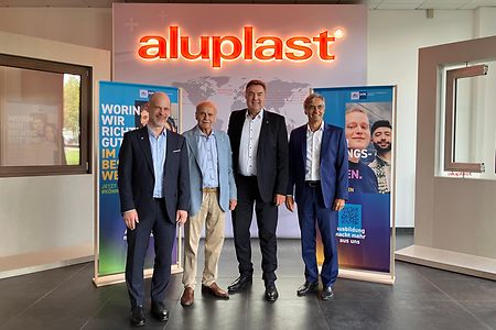 Ausbildungsstart 2026 bei aluplast
