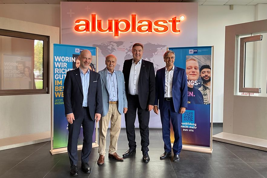 Ausbildungsstart 2026 bei aluplast