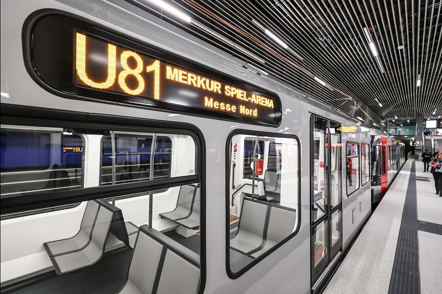 U-Bahn 81 in Düsseldorf