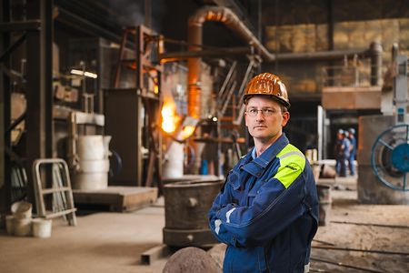 Johannes Feibig, Gesch&auml;ftsf&uuml;hrer der Walzengie&szlig;erei & Hartgusswerk Quedlinburg GmbH