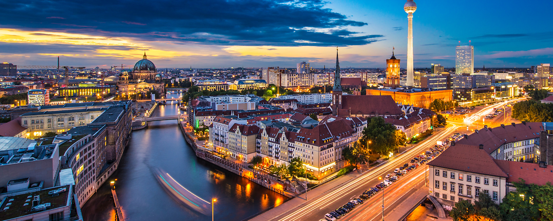 Panoramabild von Berlin