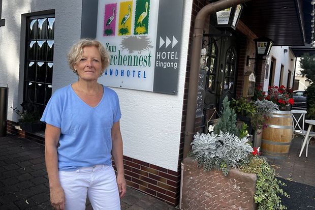 Martina Borst Landgasthof "Zum Storchennest" in Bann