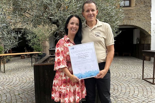 Susana und Tobias T&auml;ubert, Imsweiler M&uuml;hle