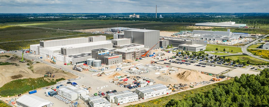 Industriepark von oben